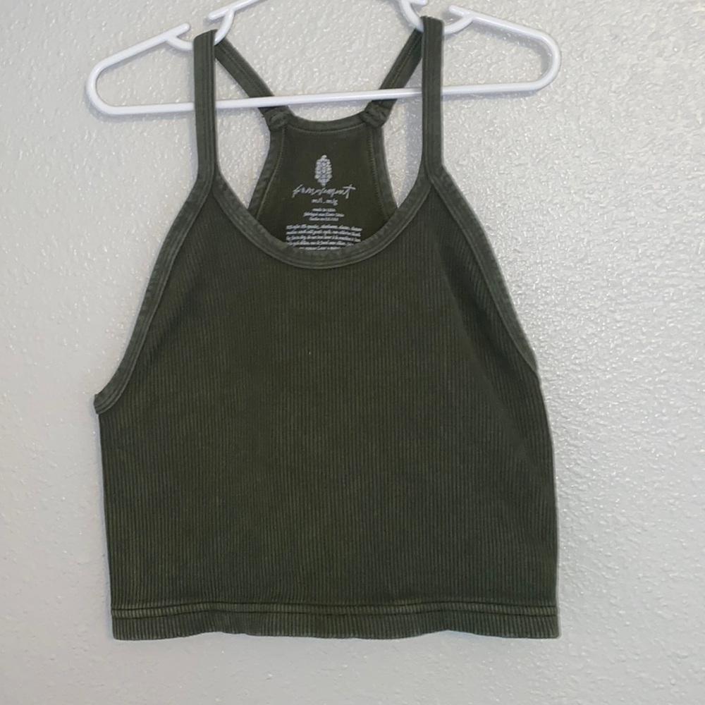 Free People Movement Ribbed crop tank